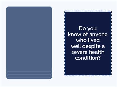 Health Review - discussion questions (EAP I2 U10)