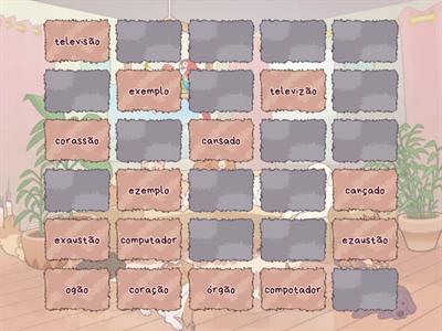 Descobre os pares de palavras