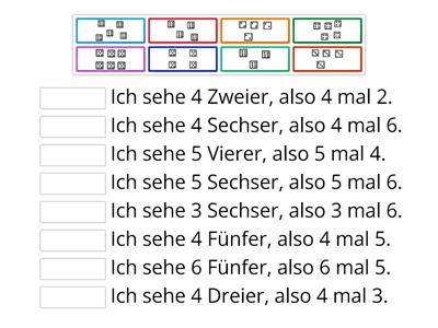 Malaufgaben Veranschaulichung