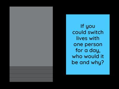 Second Conditional Questions