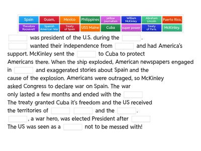 Spanish-American War: Close Reading