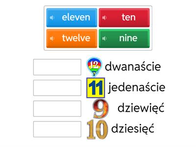 3. liczby 9 - 12 
