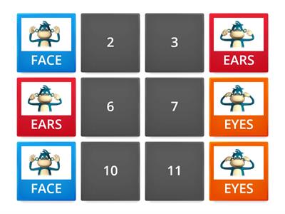 Super Minds Starter, Unit 3: My face