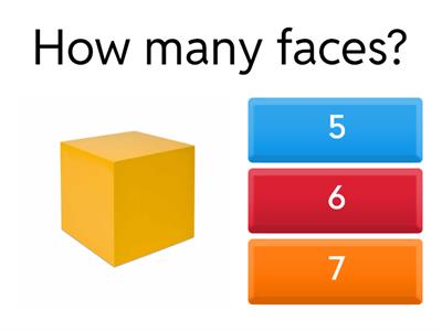 3D shapes quiz
