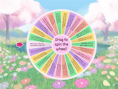 BSF Spin the Wheel Icebreaker!