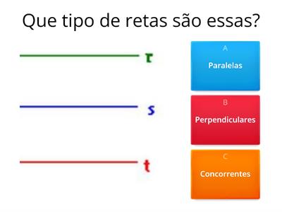 Posições das retas 