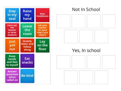 Expected and Unexpected Behavior in the Classroom