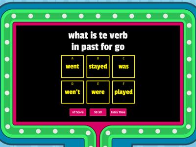 verbs in past