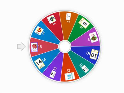 Random Number Wheel 1-15