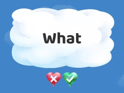 Gateway A1. Question words