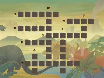  Animals (crossword)2nd Grade Kostova