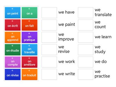 Y11 Activities in class match up
