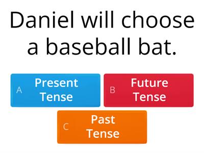 Past, Present, Future Tense Quiz Game