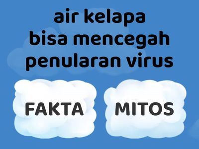 FAKTA ATAU MITOS