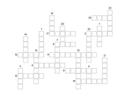 Past Participle Crossword (V3)