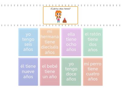 ¿Cuántos años tienes?