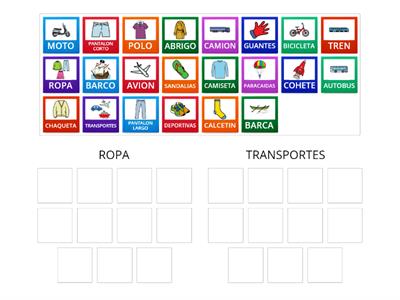 ORDENA POR CATEGORIAS