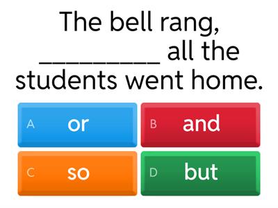 Coordinating Conjunctions