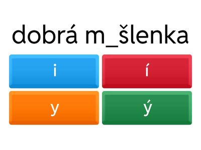 Vyjmenovaná slova po B, L, M