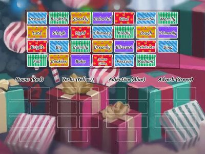 Christmas Parts of Speech - Starter