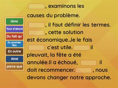 Les connecteurs logiques