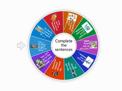 Conjunctions - if, so, until, because, but