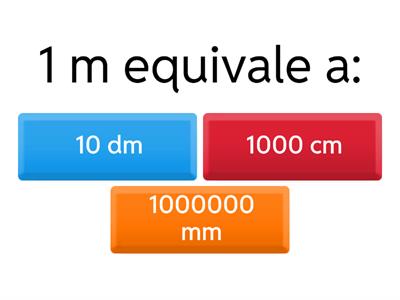 CONVERSIONE UNITA' DI MISURA