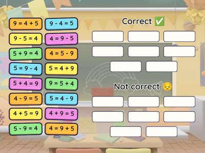 Fact Family Yes or No?