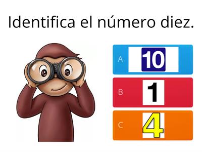 IDENTIFICAR NUMEROS hasta el 10