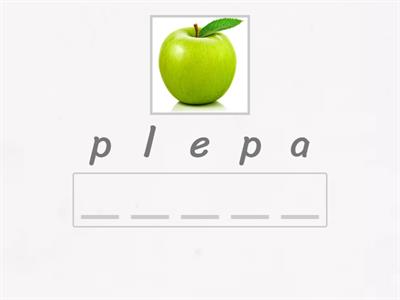 YLE Starters - food & drink