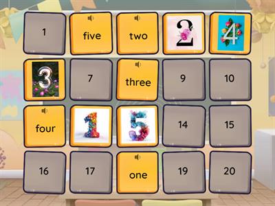 Numbers 1-10 Power Up