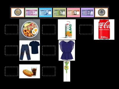 Compras manejo de dinero 