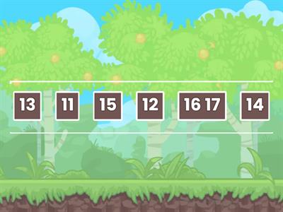 Розташуй в порядку зростання