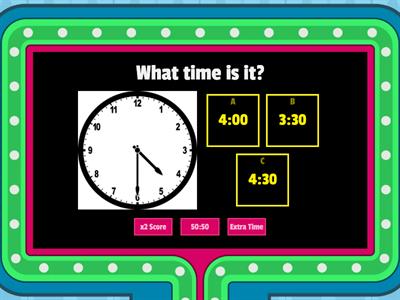 1st grade math review!