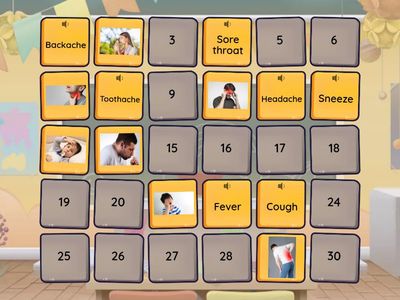  Health Problems Review - Matching Pairs 