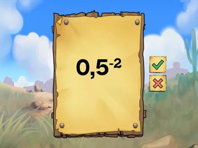  Степінь з від'ємним показником