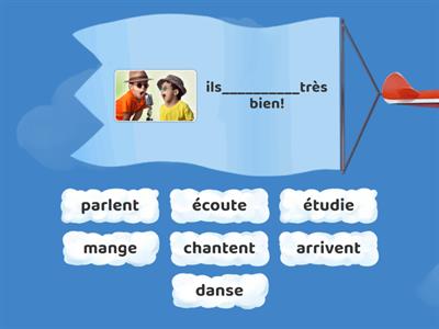 Les verbes du 1er groupe.