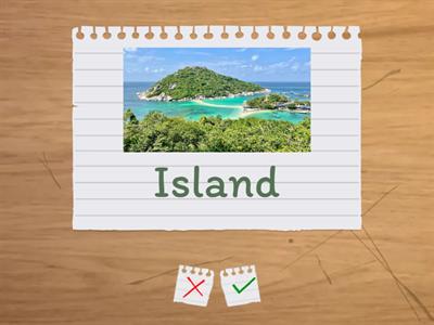 Lesson 1: Landforms & Bodies of Water Images