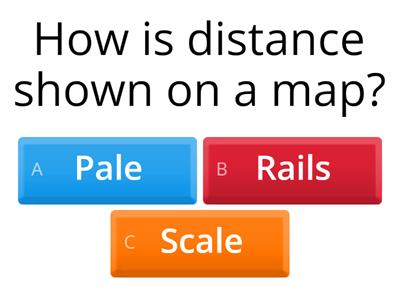 S1 Map Skills Quiz