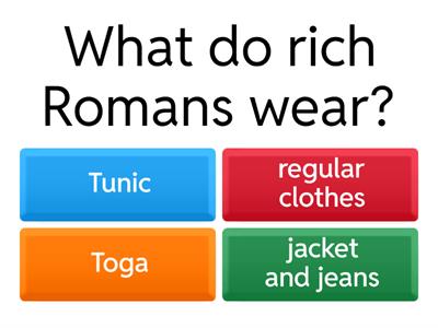 Roman quiz