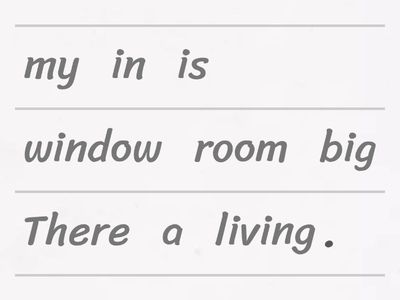 There is/There are. House