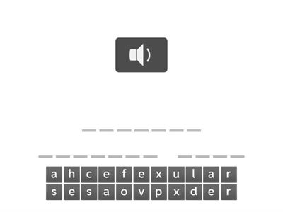 Spelling words for P5 Water Cycle