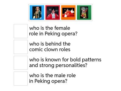 Peking Opera (Actors, Costumes)