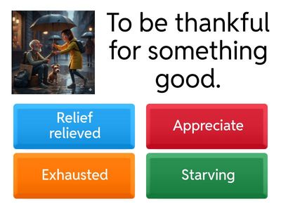 Gracie Learns Gratitude- Quiz