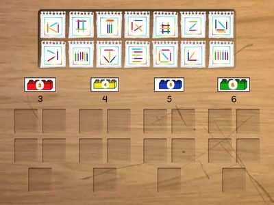 Скільки олівців використали? Порахуй.