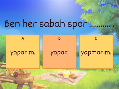  A2 Kuru-Geniş Zaman-Test