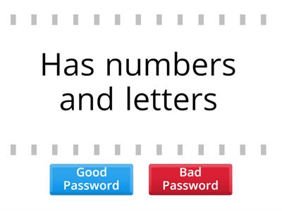 3. Internet Safety - Passwords