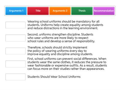 Hortatory Exposition Text