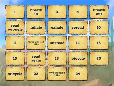 Developing - Prefix word meaning