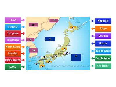 japan map study